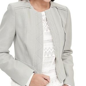 Banana Republic Raw Hem Peplum Jacket